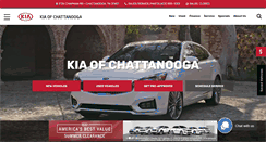 Desktop Screenshot of kiaofchattanooga.com